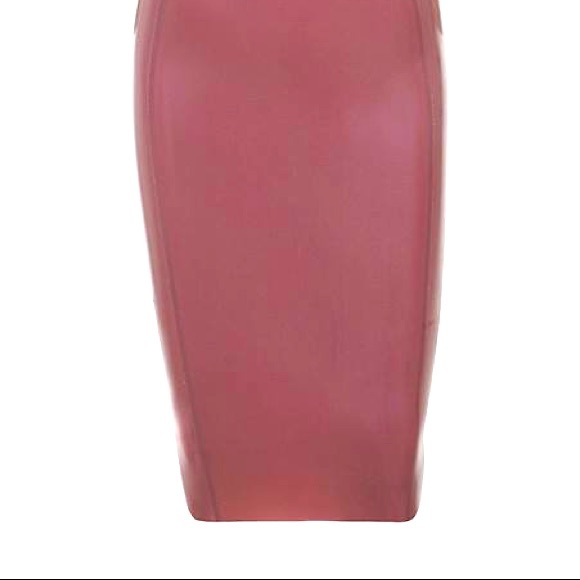 House Of CB ‘Rivera’ Latex Dress Electric Rose Mauve Blush Berry Nude - Picture 10 of 16